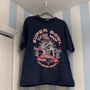 Patriots Super Bowl T-Shirt - Tom Brady Super Bowl MVP New England Patriots